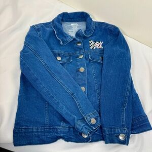 Girls Blue Denim Jacket MTV L 10-12